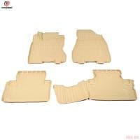 Коврики салона Norplast бежевые для Nissan X-Trail (2007-2014) № NPL-Po-61-81-B