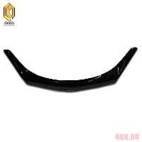 Дефлектор капота CA Plastic Classic черный для Opel Astra H (2004-2011) № 2010010101435