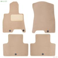 Коврики салона текстильные Premium для Genesis GV80 (2020-2025) бежевые № KLEVER0402007222112kh