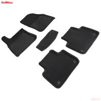 Коврики салона Eva 3D "соты" для Volkswagen Touareg (2018-2025) № 95430