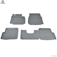 Коврики салона для Mercedes G-Class (W463) серые № NPL-Po-56-60-G