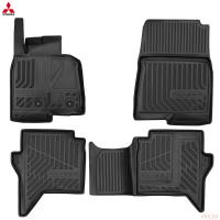 Коврики салона оригинальные для Mitsubishi Pajero 4 (2006-2021) № MZ353021