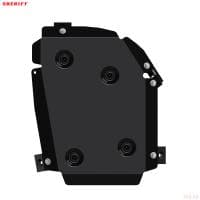 Защита топливного бака для Suzuki Ignis (2016-2025) № 23.3463