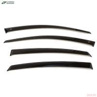 Дефлекторы боковых окон Cobra для Nissan Almera (G11) седан (2013-2018) № N14312