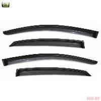 Дефлекторы боковых окон для Hyundai Solaris седан (2017-2022) № SHYSOL1732