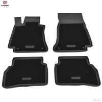 Коврики салона комбинированные для Mercedes C-Class (W205) (2014-2021) № NPA10-C56-192-CM