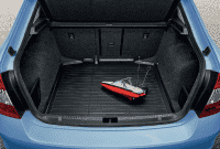 Защитный коврик оригинальный для багажника для Skoda Rapid (2012-2020) № 5JH061162