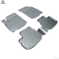 Коврики салона для Suzuki SX4 (2006-2013) серые № NPL-Po-85-50-G