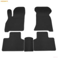 Коврики салона EVA соты резиновые для Lada (ВАЗ) 2110/2111/2112 с серым кантом № 9139050102