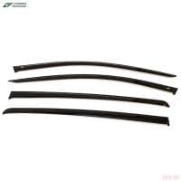 Дефлекторы окон для Renault Sandero (2014-2022) узкие № ST034