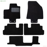 Коврики салона текстильные Premium для Inifiniti QX60 (2021-2025) 8 мест, 5 шт. № KLEVER0307601622110kh