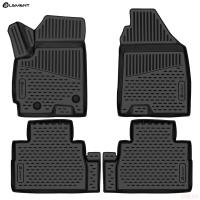 Коврики 3D салона для Jetour X70 Plus (2020-2025) 5 мест. № ELEMENT3DA68798210k