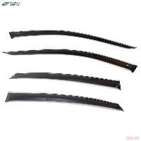 Дефлекторы окон Cobra для Hyundai Grandeur (2005-2010) с хромированным молдингом № H20605CR