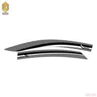 Дефлекторы окон серия "Art" серебро для Hyundai Solaris (2017-2022) № 2010032712626