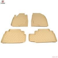 Коврики салона Norplast бежевые для Lexus RX (2003-2009) № NPL-Po-47-70-B
