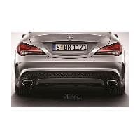 Спойлер заднего бампера AMG с активной системой облегчения паркования с Parktronic оригинальный для Mercedes СLA-Class (2019-2025) № A1178805640