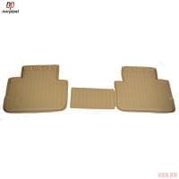Коврики салона Norplast задние бежевые для Nissan Qashqai (2014-2021) № NPA01-C61-605-B