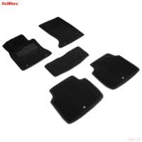 Коврики салона 3D текстильные для Genesis G80 (2020-2025) бежевые № 96828