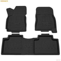 Коврики салона Rezkon резиновые для Geely Emgrand Х7 (2013-2025) № 1017010100