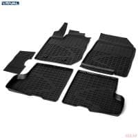 Коврики салона Rival литьевые для Lada (ВАЗ) XRAY Cross с вещевым ящиком и без (2016-2022) № 66007002