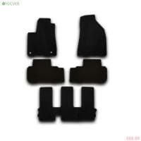 Коврики салона Klever текстильные Econom для Toyota Highlander (2014-2019) № KVR01487501200k