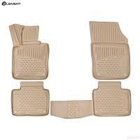 Коврики салона 3D для Volvo V90 (2016-2025) Station wagon, (Европа) бежевые № ELEMENT3D5018212k