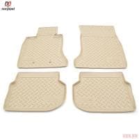 Коврики салона Norplast бежевые для BMW 5-Серия F10 седан (2010-2013) № NPL-Po-07-30-B