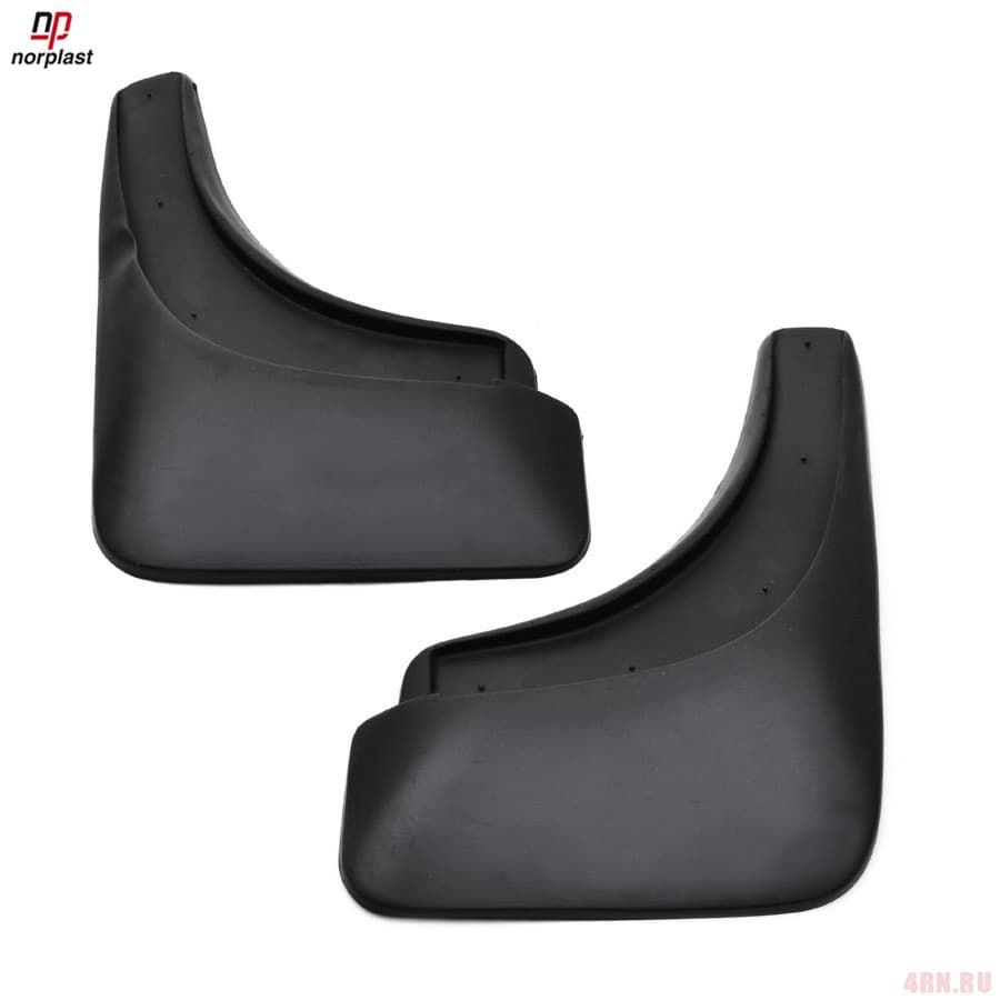 Брызговики задние для Volkswagen Touareg (R-Line) (2010-2018) № NPL-Br-95-59B