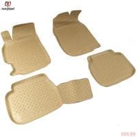 Коврики салона Norplast бежевые для Mazda 6 (2002-2007) № NPL-Po-55-06-B