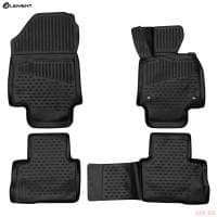 Коврики 3D салона для Toyota RAV4 правый руль (2019-2025) № ELEMENT3DA0N030210k