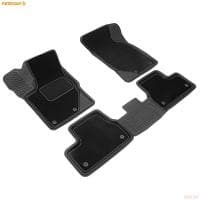 Коврики салона Rezkon Transformer резиновые для Lada (ВАЗ) Granta (2011-2018) № 3039015200