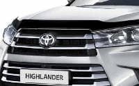 Дефлектор капота оригинальный для Toyota Highlander (2013-2019) № NLD21-60813