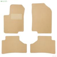 Коврики салона текстильные Premium для Hyundai Solaris (2011-2016) бежевые № KLEVER04204522112kh