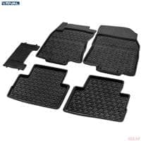 Коврики салона Rival литьевые для Nissan Qashqai (2015-2021) (сборка РФ) № 64105001