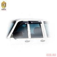 Дефлекторы окон Classic полупрозрачные для UAZ Patriot Sport (2005-2025) № 2010030305448