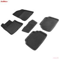 Коврики салона Eva 3D "соты" для Hyundai Sonata (DN8) (2020-2025) № 95213