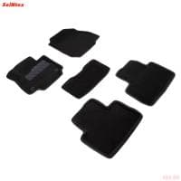 Коврики салона 3D текстильные для Toyota RAV4 (XA50) (2019-2025) МКПП № 92945