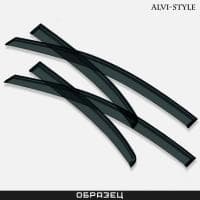 Дефлекторы боковых окон для Kia Cerato седан (2004-2009) № TT075