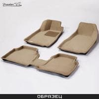 Коврики салона Pradar 3D текстильные бежевые для Mercedes E-Class (W212) (2009-2013) № SI 07-00139