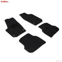 Коврики салона Lux текстильные для Volkswagen Polo седан (2010-2020) № 82768