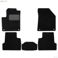 Коврики в салон текстильные Premium для Jeep Cherokee (2018-2023) 5 шт. № KVR03.024.008.22110kh