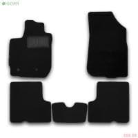 Коврики салона Klever текстильные Premium 5 шт для Renault Duster 2WD/4WD (2015-2020) с ручкой для дистанц. откр. лючка бензобака № KLEVER03413322110kh