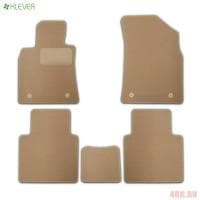 Коврики салона Klever текстильные Premium 5 шт для Skoda Rapid (2012-2016) бежевые № KLEVER04451722112kh