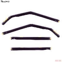 Дефлекторы боковых окон Heko для Skoda Yeti (2009-2017) № 28334