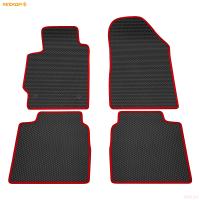 Коврики салона EVA соты резиновые для Toyota Camry (2006-2011) с красным кантом № 9134010104