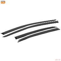 Дефлекторы окон AutoFlex для Ford Focus 2 седан, хэтчбек 5дв. (2005-2010) литьевой поликарбонат № 818101