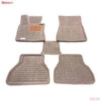 Коврики салона Satori Liner 3D Basic для BMW X5 (E70) (2007-2013) бежевые № SI 08-00204