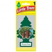 Ароматизатор подвесной бумажный Елочка, Королевская сосна Car-Freshner u1p10101russ