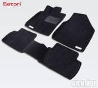 Коврики салона Satori Liner 3D Basic текстильные для Nissan Qashqai (2007-2014) № SI 02-00040