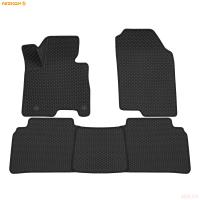 Коврики салона 3D EVA Ромб для Hyundai Tucson (2021-2025) с черным кантом № 9220060301